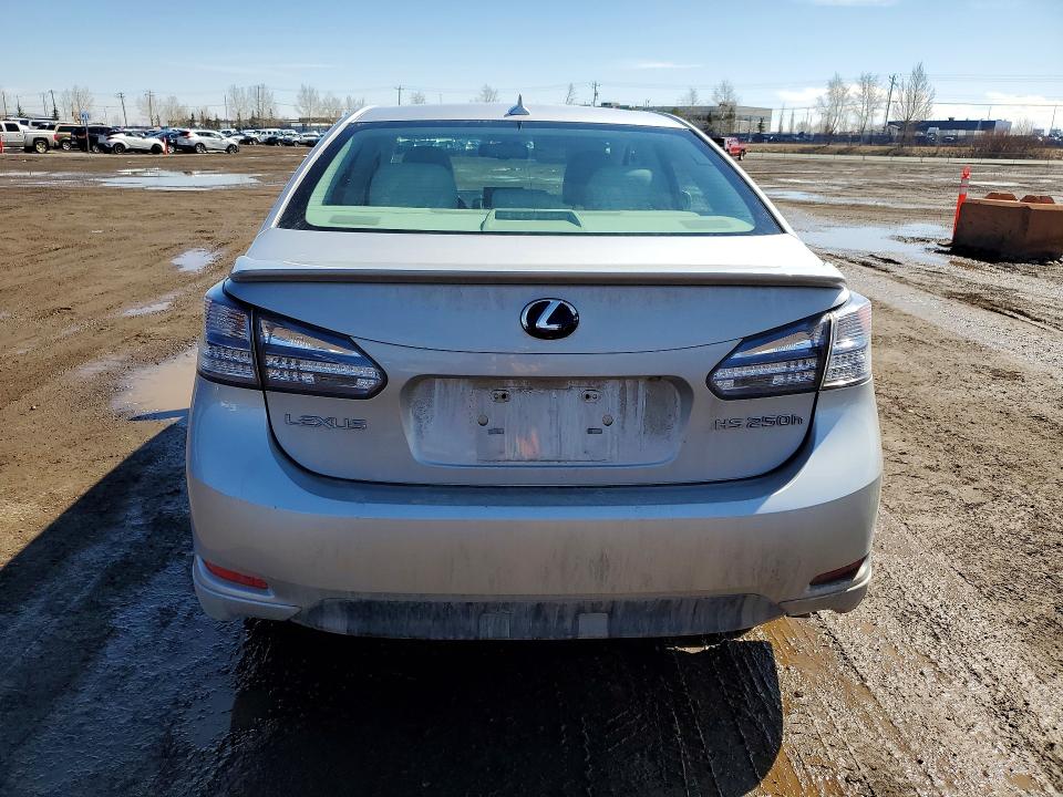 2010 Lexus Hs 250h VIN JTHBB1BA8A2003778 COPART salvage auction — FRONT END, Ab - Bos - Salvage, sold $700 on 2026-07-28 (photo 6)