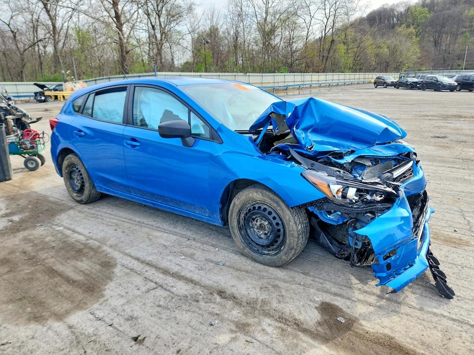 2023 Subaru Impreza VIN 4S3GTAB62P3707476 COPART salvage auction — FRONT END, Oh - Cert Of Title-Salvage, sold $725 on 2026-07-09 (photo 4)