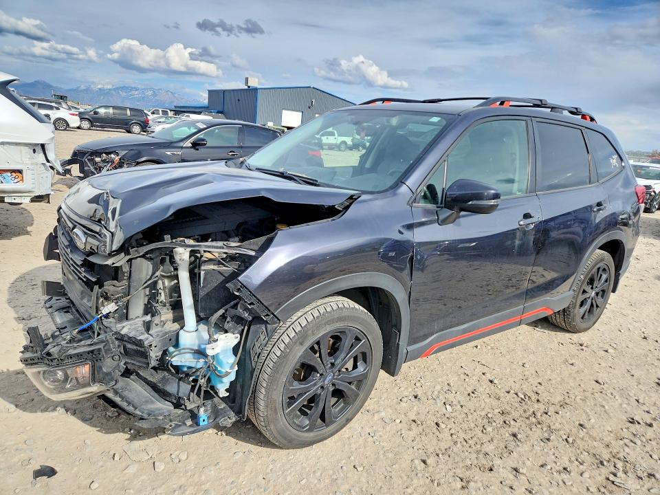 2019 Subaru Forester VIN JF2SKAJCXKH449807 COPART salvage auction — FRONT END, UT - SALVAGE CERTIFICATE, sold $5,000 on 2026-07-10 (photo 1)