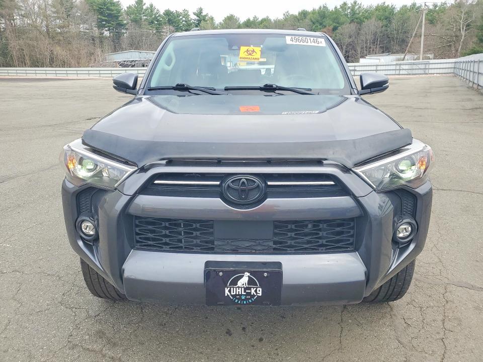 2022 Toyota 4runner VIN JTENU5JR4N5982867 COPART salvage auction — REAR END, Sc - Cert Of Title-Salvage, sold $7,200 on 2026-07-21 (photo 5)