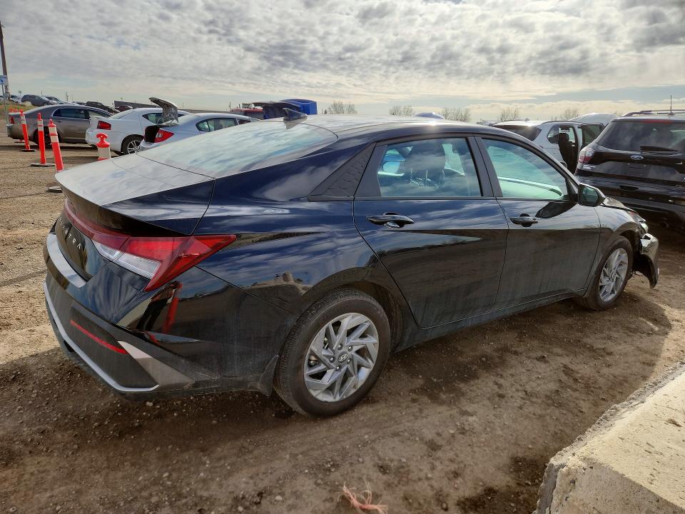 2025 Hyundai Elantra VIN KMHLM4DG2SU032178 COPART salvage auction — FRONT END, Salvage Title, sold $5,900 on 2026-07-14 (photo 3)