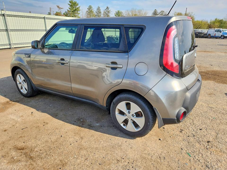 2014 Kia Soul VIN KNDJN2A29E7104955 COPART salvage auction — MECHANICAL, Pa - Cert Of Title, sold $675 on 2026-07-02 (photo 2)
