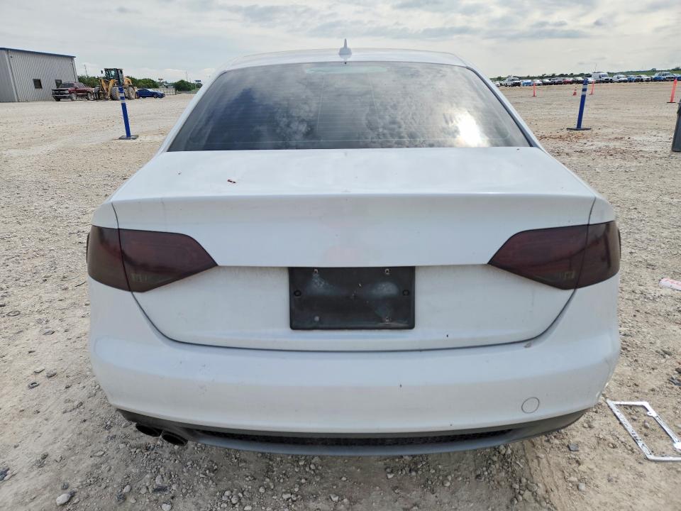2012 Audi A4 VIN WAUFFAFL5CN010768 COPART salvage auction — FRAME DAMAGE, Tx - Salvage Vehicle Title, sold $100 on 2026-07-02 (photo 6)