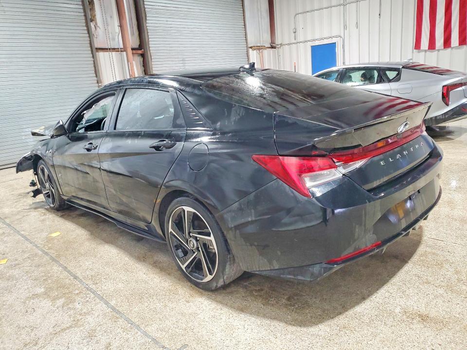 2023 Hyundai Elantra VIN KMHLR4AF1PU627625 COPART salvage auction — FRONT END, VA - CERTIFICATE OF TITLE, sold $2,250 on 2026-07-16 (photo 2)