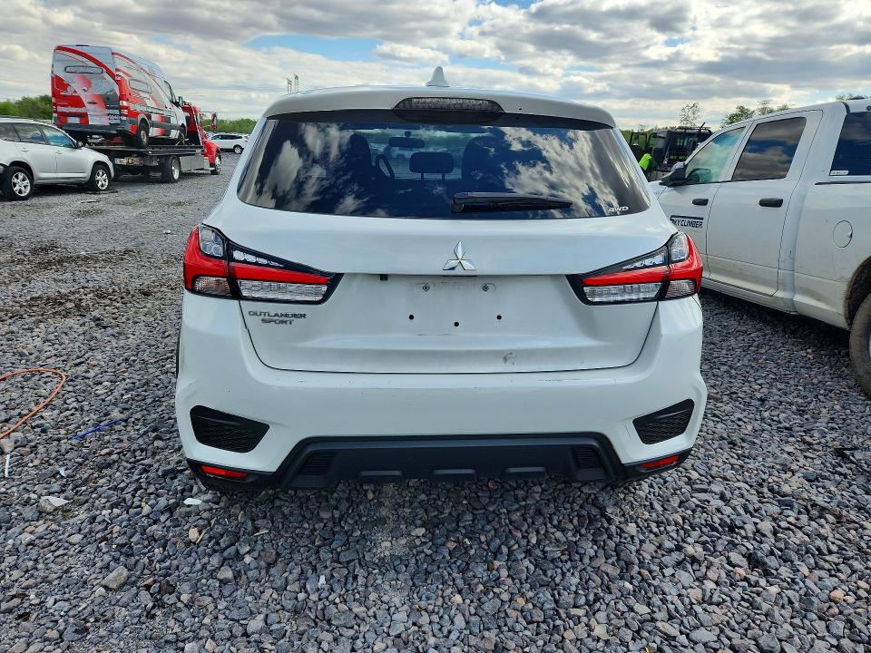 2020 Mitsubishi Outlander VIN JA4AR3AU3LU030744 COPART salvage auction — FRONT END, Il - Salvage Certificate, sold $3,600 on 2026-08-03 (photo 6)