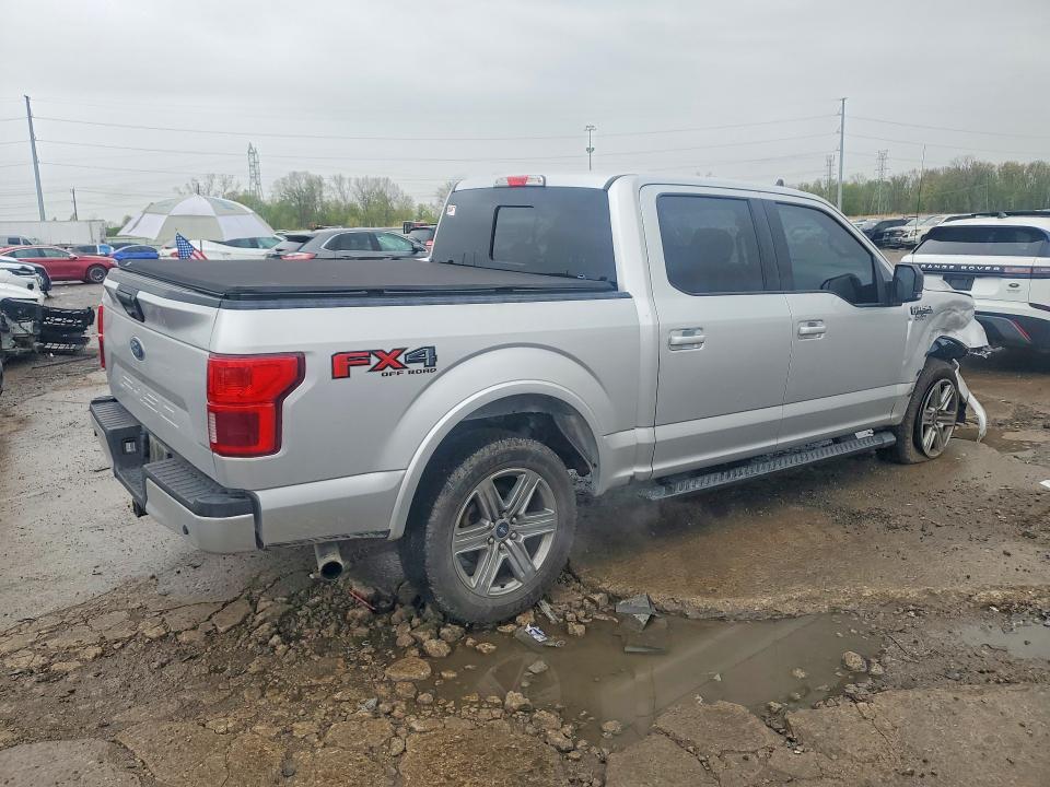 2019 Ford F-150 VIN 1FTEW1E52KFA12228 COPART salvage auction — FRONT END, Mi - Certificate Of Title, sold $10,100 on 2026-07-02 (photo 3)