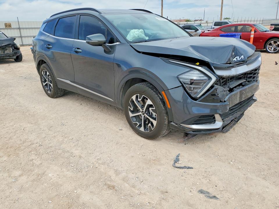 2025 Kia Sportage VIN KNDPVCDGXS7198184 COPART salvage auction — FRONT END, Nm - Cert Of Title-Salvage, sold $8,900 on 2026-07-15 (photo 4)