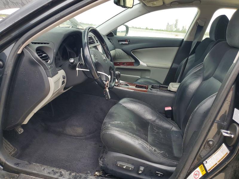 2007 Lexus Is 250 VIN JTHCK262375012828 COPART salvage auction — FRONT END, TX - SALVAGE VEHICLE TITLE, sold $625 on 2026-07-09 (photo 7)