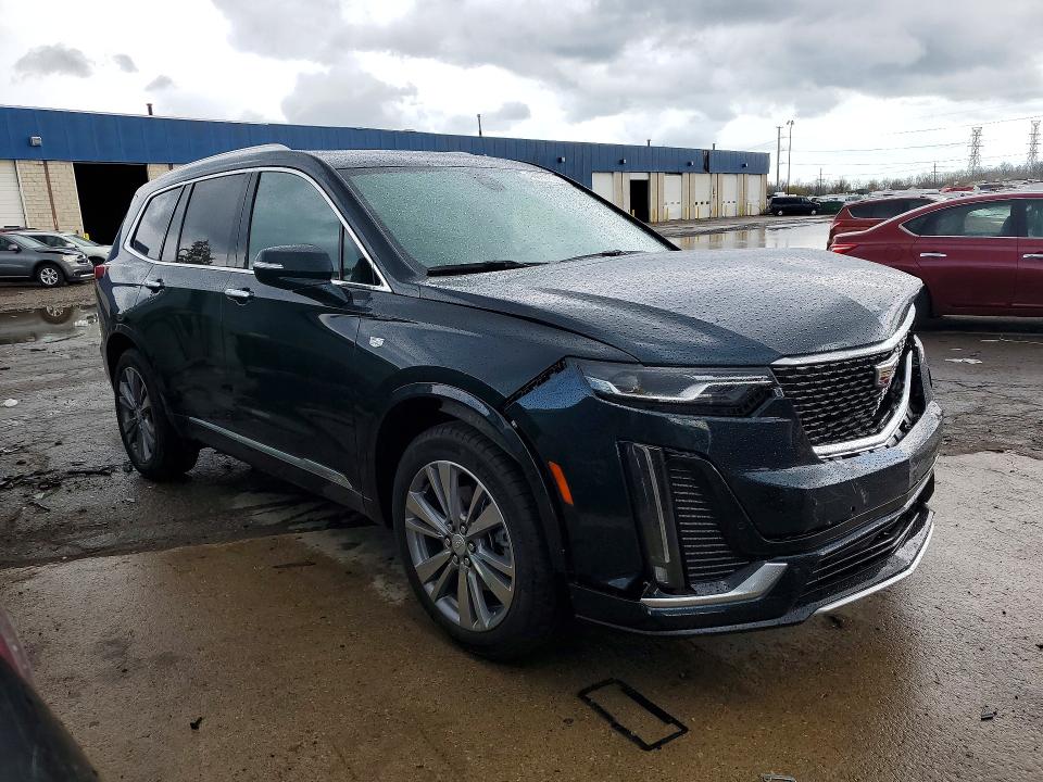 2025 Cadillac Xt6 VIN 1GYKPDRSXSZ148357 COPART salvage auction — FRONT END, Mi - Certificate Of Title, sold $13,700 on 2026-07-24 (photo 4)