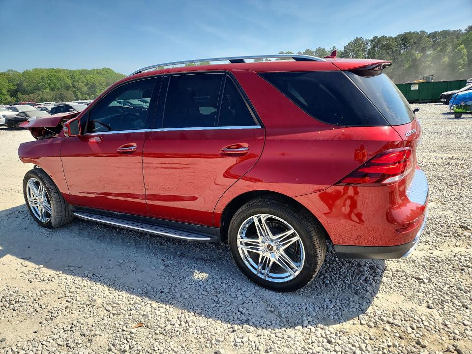 2018 Mercedes-benz Gle VIN 4JGDA5HB1JB062087 COPART salvage auction — FRONT END, Ga - Cert Of Title-Salvage, sold $6,500 on 2026-07-09 (photo 2)