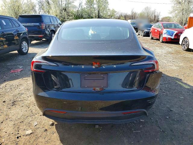 2025 Tesla Model 3 VIN 5YJ3E1EA4SF069297 COPART salvage auction — REAR END, Md - Cert Of Salvage < 75% Damage, sold $2,900 on 2026-07-23 (photo 6)