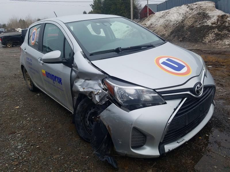 2017 Toyota Yaris VIN VNKKTUD31HA074505 COPART salvage auction — FRONT END, Qc - Gravement Accidente, sold $1,000 on 2026-07-21 (photo 4)