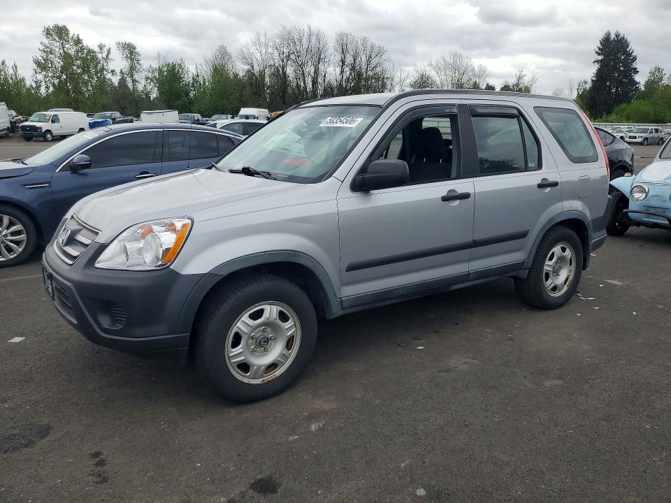 2005 Honda Cr-v VIN JHLRD78535C018084 COPART salvage auction — NORMAL WEAR, Wa - Vehicle Cert Of Ownership-Titl, sold $875 on 2026-07-27 (photo 1)