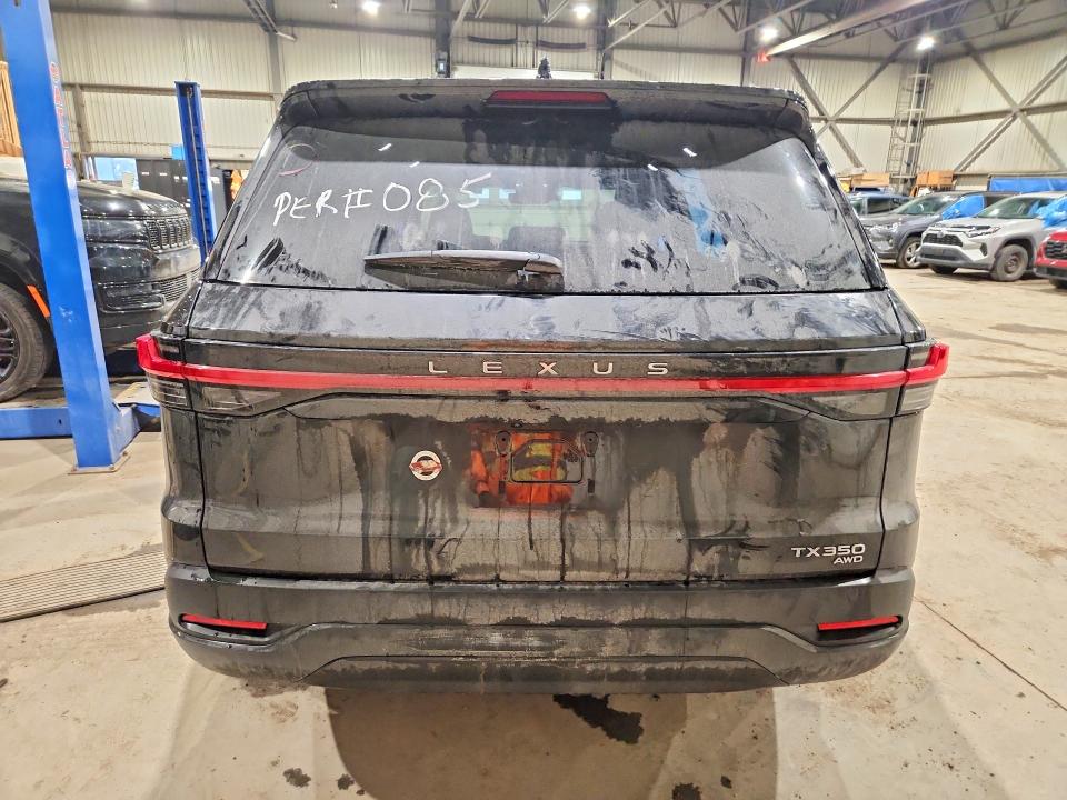 2024 Lexus Tx 350 VIN 5TDAAAB65RS017444 COPART salvage auction — VANDALISM, Ny - Mv-907A Salvage Certificate, sold $30,000 on 2026-07-27 (photo 6)