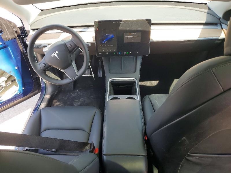 2023 Tesla Model y VIN 7SAYGDEE8PA207421 COPART salvage auction — FRONT END, Tn - Salvage Certificate, sold $12,700 on 2026-07-27 (photo 8)