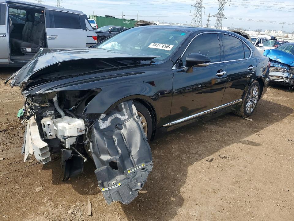 2015 Lexus Ls VIN JTHBL5EF3F5133663 COPART salvage auction — FRONT END, Il - Salvage Certificate, sold $2,050 on 2026-07-07 (photo 1)