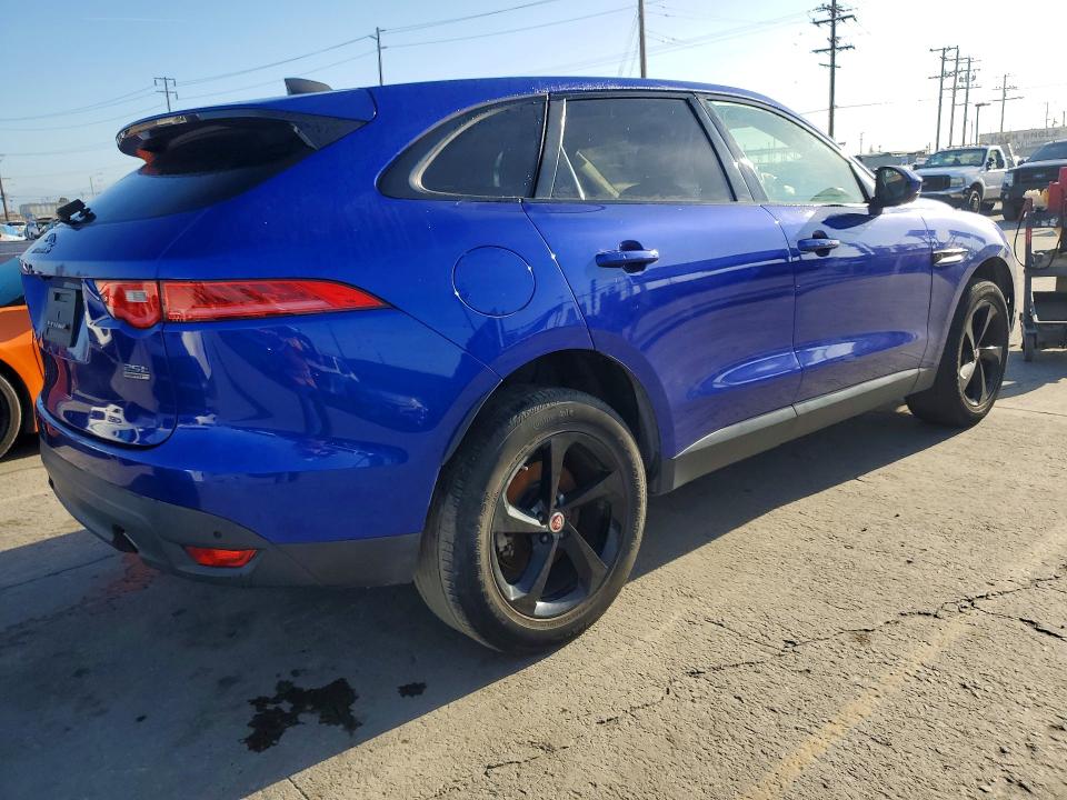 2020 Jaguar F-pace VIN SADCJ2FX8LA633102 COPART salvage auction — FRONT END, Ca - Salvage Certificate, sold $10,400 on 2026-07-29 (photo 3)