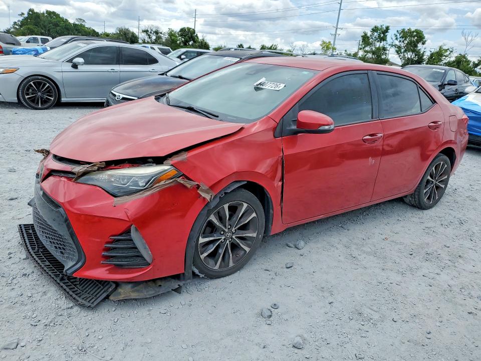 2017 Toyota Corolla VIN 5YFBURHEXHP658850 COPART salvage auction — FRONT END, Salvage Title, sold $3,150 on 2026-07-24 (photo 1)