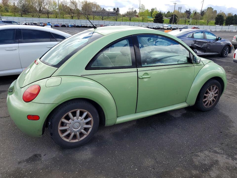 2005 Volkswagen Beetle VIN 3VWCK31C25M414397 COPART salvage auction — FRONT END, Or - Certificate Of Title, sold $525 on 2026-07-08 (photo 3)