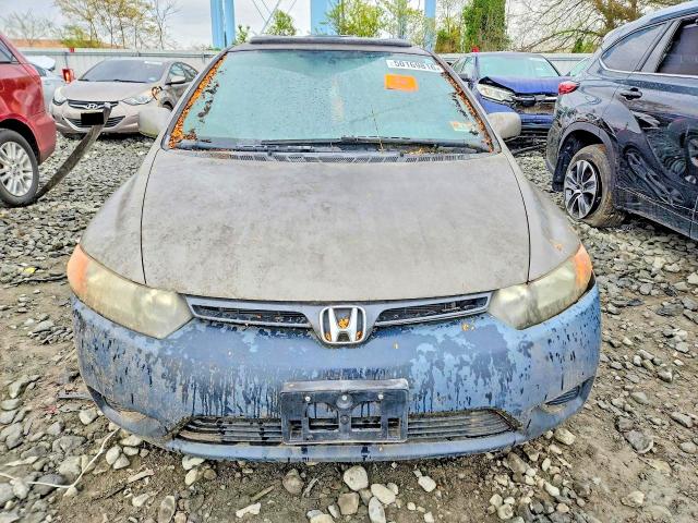 2007 Honda Civic VIN 2HGFG12887H584203 COPART salvage auction — NORMAL WEAR, Nj - Certificate Of Title, sold $450 on 2026-07-09 (photo 5)