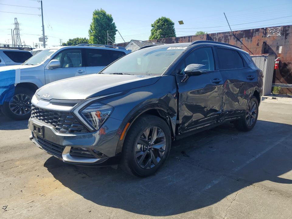 2025 Kia Sportage VIN KNDPXCDG2S7232192 COPART salvage auction — SIDE, Ca - Salvage Certificate, sold $16,400 on 2026-07-10 (photo 1)