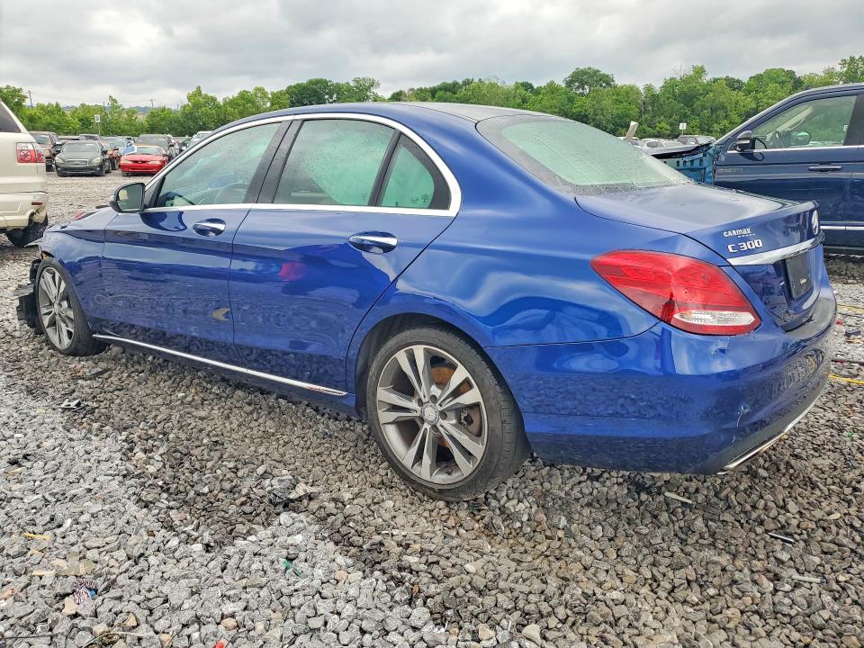 2017 Mercedes-benz C-klasse VIN WDDWF4JB5HR240285 COPART salvage auction — FRONT END, Al - Cert Of Title-Salvage Title, sold $1,850 on 2026-07-14 (photo 2)