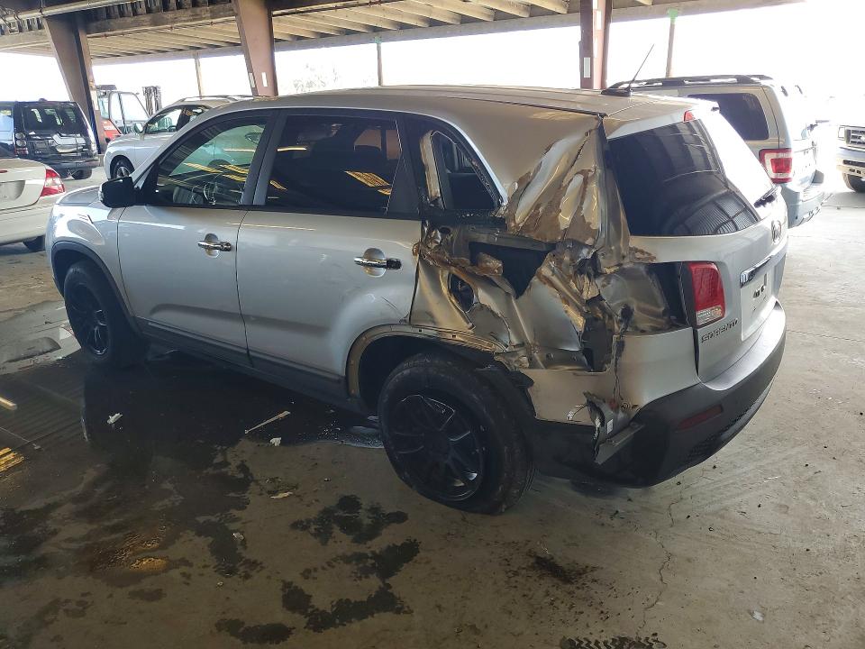 2012 Kia Sorento VIN 5XYKT3A16CG277419 COPART salvage auction — SIDE, Ca - Salvage Certificate, sold $400 on 2026-07-02 (photo 2)