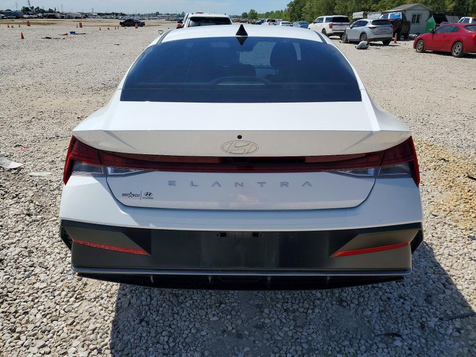 2024 Hyundai Elantra VIN KMHLS4DG0RU820456 COPART salvage auction — SIDE, Tx - Certificate Of Title, sold $6,600 on 2026-07-07 (photo 6)
