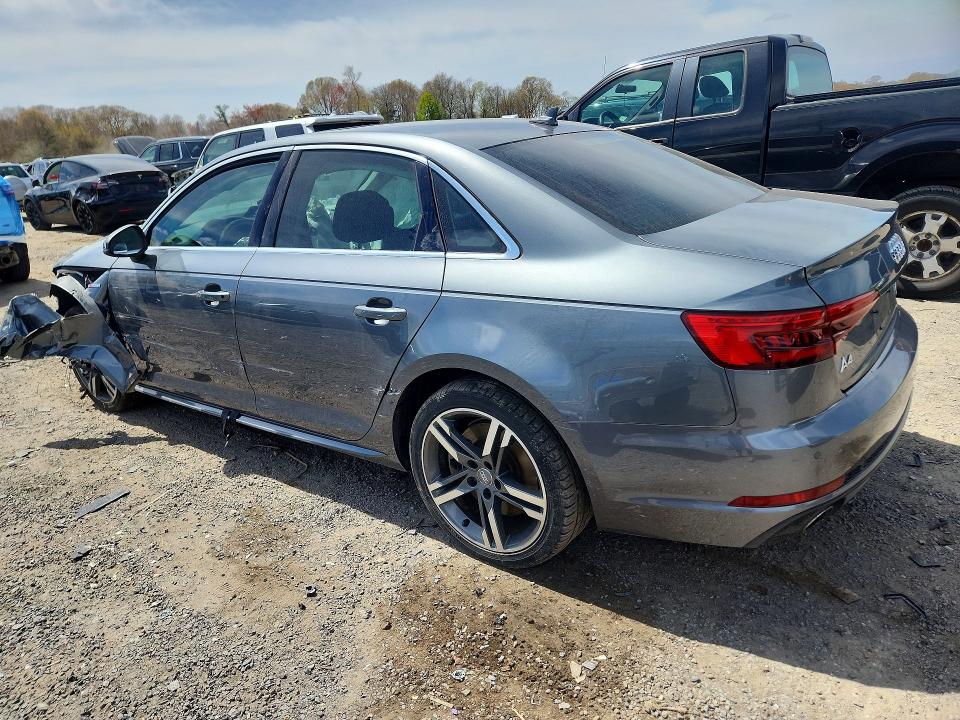 2017 Audi A4 VIN WAUENAF47HN037355 COPART salvage auction — FRONT END, Ma - Cert Of Title-Salvage, sold $1,700 on 2026-07-09 (photo 2)