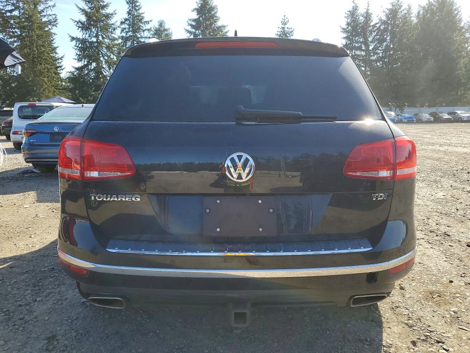 2015 Volkswagen Touareg VIN WVGEP9BP8FD005699 COPART salvage auction — MECHANICAL, Wa - Vehicle Cert Of Ownership-Titl, sold $3,750 on 2026-07-16 (photo 6)