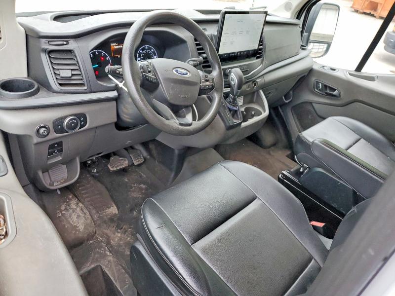 2023 Ford Transit VIN 1FTYE1Y87PKA14285 COPART salvage auction — FRONT END, VA - CERT OF TITLE - SALVAGE, sold $10,985 on 2026-09-07 (photo 8)
