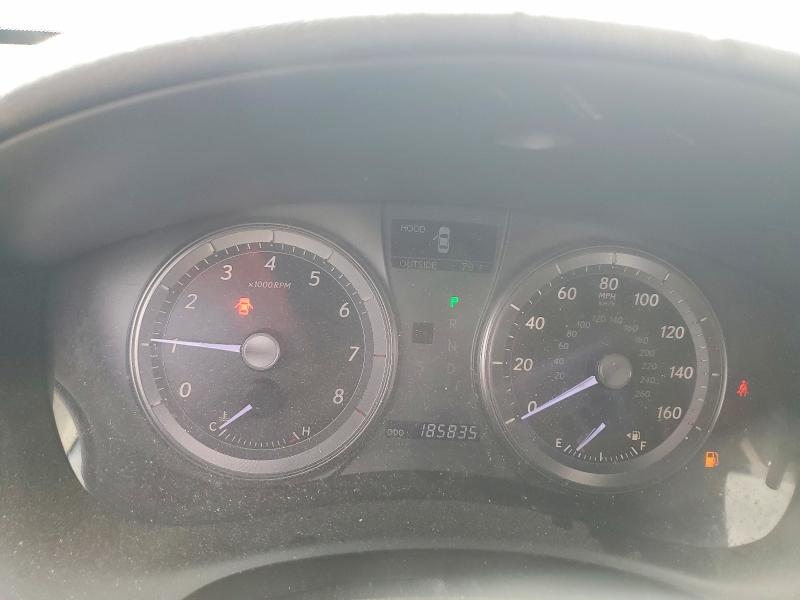 2010 Lexus ES VIN JTHBK1EG0A2382940 COPART salvage auction — FRONT END, Ms - Cert Of Title-Salvaged, sold $15 on 2026-07-31 (photo 9)