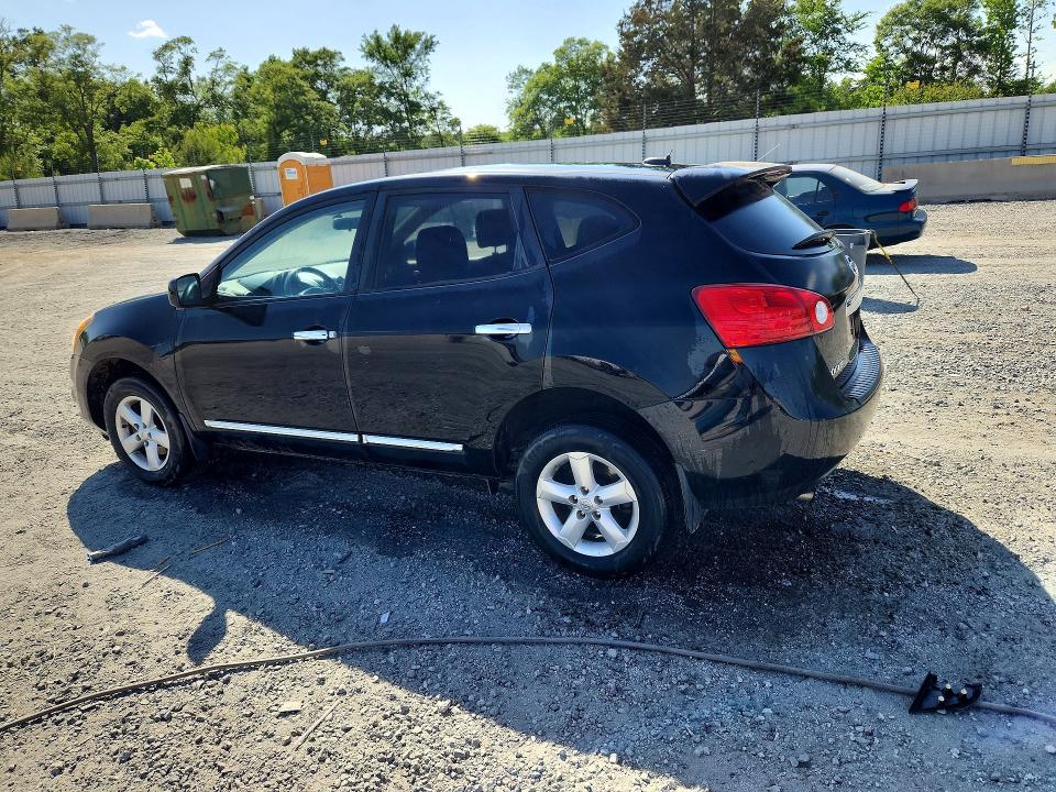 2013 Nissan Rogue VIN JN8AS5MT7DW514631 COPART salvage auction — FRONT END, Sc - Cert Of Title-Salvage, sold $575 on 2026-07-27 (photo 2)
