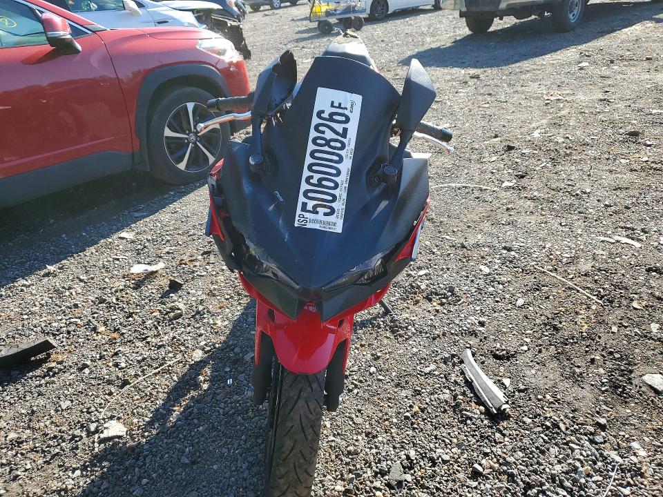 2025 Kawasaki Ex500 VIN ML5EXGG19SDA42734 COPART salvage auction — FRONT END, Md - Cert Of Salvage > 75% Damage, sold $1,450 on 2026-07-30 (photo 2)