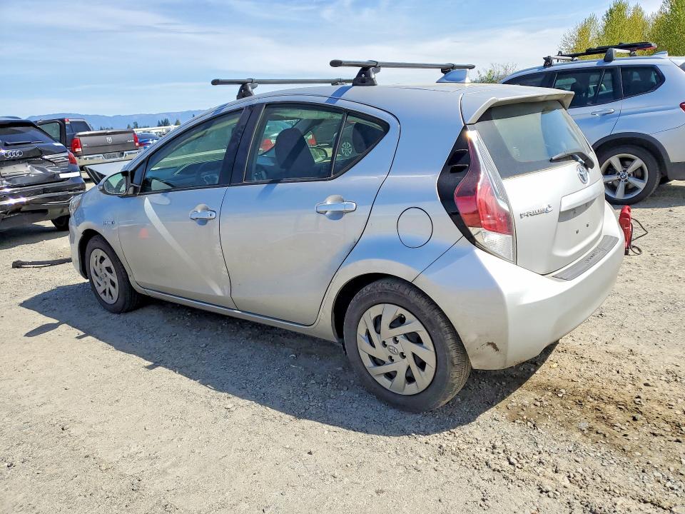 2016 Toyota Prius VIN JTDKDTB30G1119869 COPART salvage auction — FRONT END, Wa - Bill Of Sale, sold $1,750 on 2026-07-06 (photo 2)