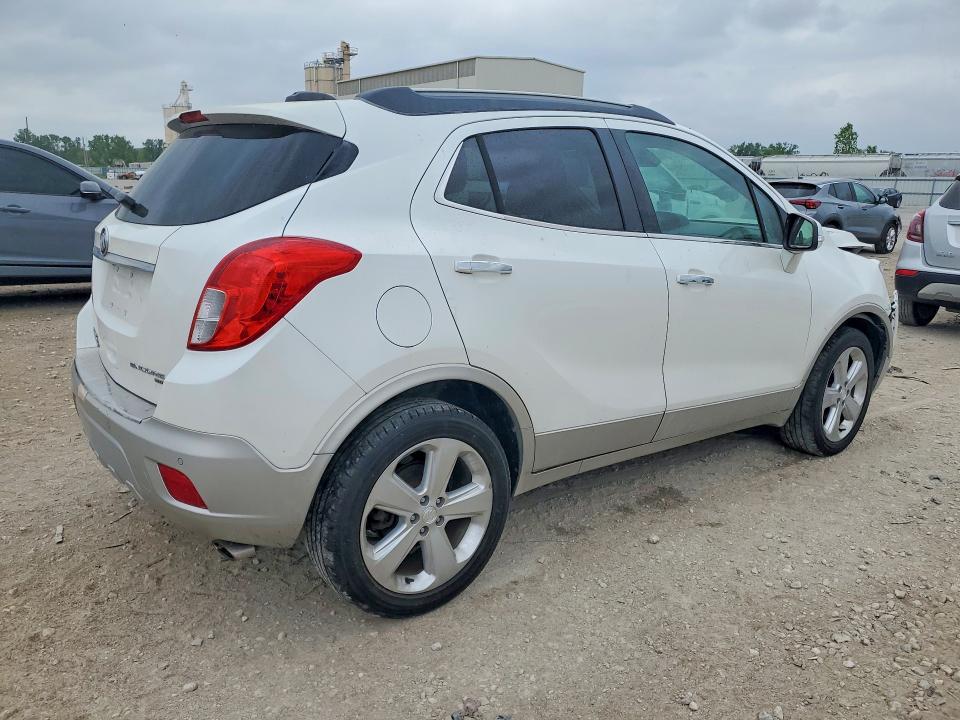 2016 Buick Encore VIN KL4CJHSB7GB640030 COPART salvage auction — FRONT END, Ks - Cert Of Title-Salvage, sold $950 on 2026-07-09 (photo 3)