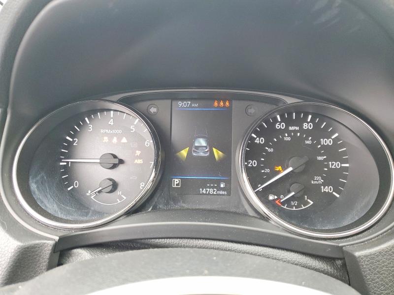 2022 Nissan Rogue VIN JN1BJ1AW7NW683143 COPART salvage auction — REAR END, Md - Cert Of Salvage > 75% Damage, sold $5,600 on 2026-07-14 (photo 9)