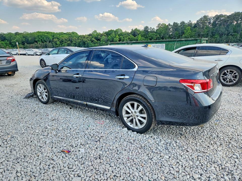 2011 Lexus ES VIN JTHBK1EG7B2442634 COPART salvage auction — FRONT END, GA - CERT OF TITLE-SALVAGE, sold $275 on 2026-07-30 (photo 2)