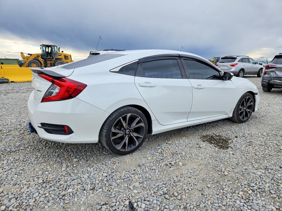 2020 Honda Civic VIN 2HGFC2F81LH582959 COPART salvage auction — SIDE, Id - Salvage Certificate Of Title, sold $5,500 on 2026-07-09 (photo 3)