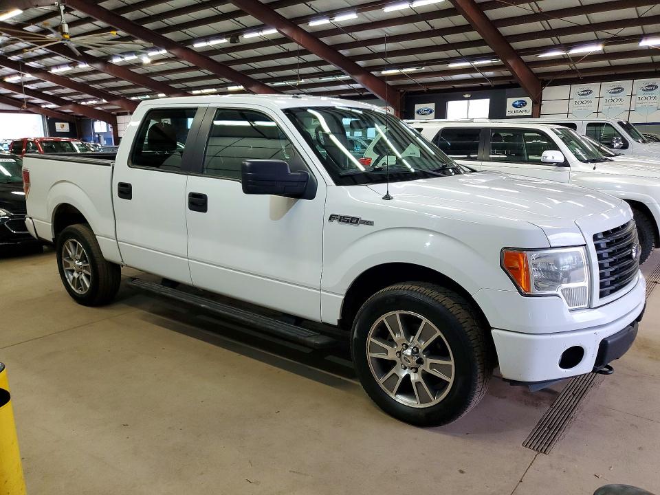 2014 Ford F-150 lightning VIN 1FTFW1EF2EFD13129 COPART salvage auction — MINOR DENT/SCRATCHES, Ma - Certificate Of Title, sold $3,200 on 2026-07-03 (photo 4)