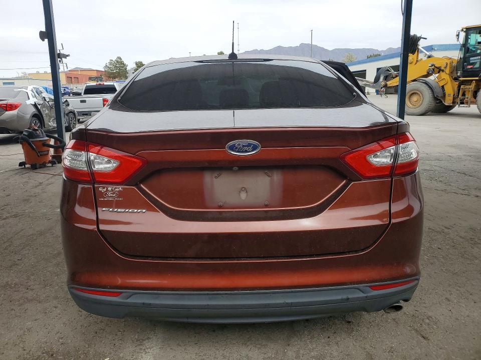 2016 Ford Fusion VIN 3FA6P0G76GR354355 COPART salvage auction — SIDE, Tx - Salvage Vehicle Title, sold $1,150 on 2026-07-06 (photo 6)