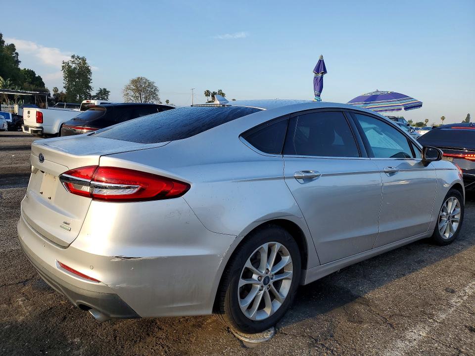 2019 Ford Fusion VIN 3FA6P0HDXKR145861 COPART salvage auction — SIDE, Ca - Salvage Certificate, sold $1,550 on 2026-07-02 (photo 3)