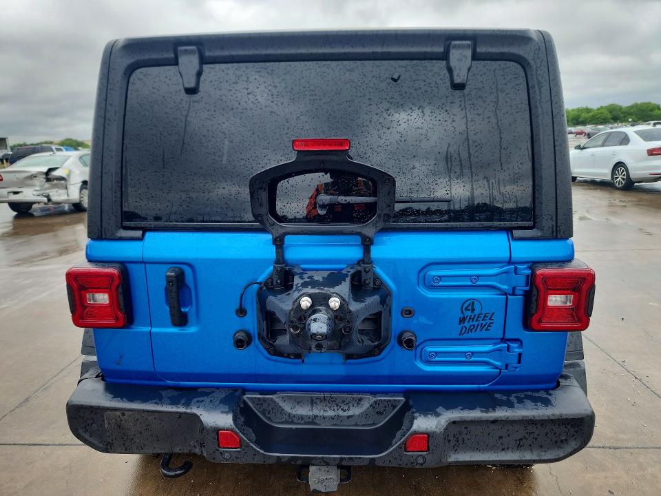2024 Jeep Wrangler / VIN 1C4PJXDG1RW305884 COPART salvage auction — SIDE, Tx - Certificate Of Title, sold $10,600 on 2026-07-09 (photo 6)