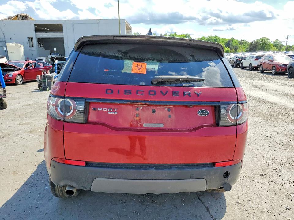 2018 Land rover Discovery VIN SALCR2RX6JH778247 COPART salvage auction — FRONT END, Salvage Title, sold $700 on 2026-07-22 (photo 6)