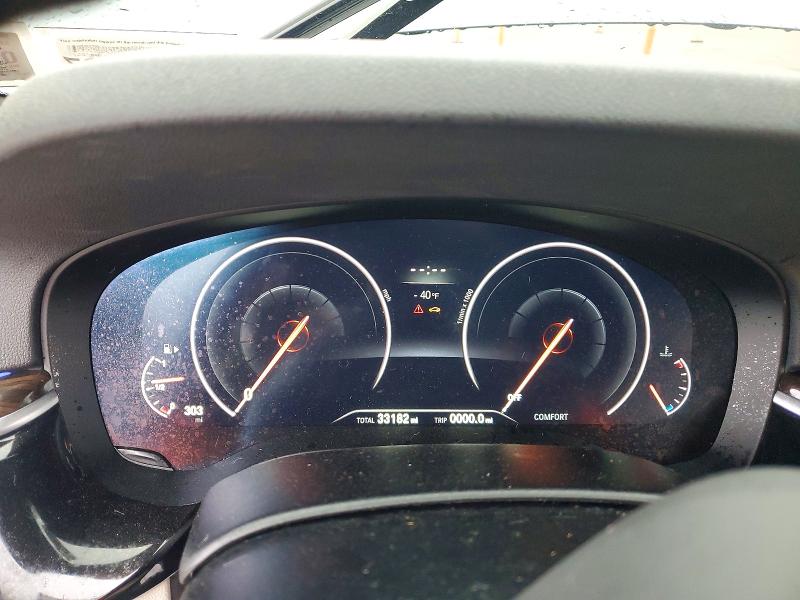 2019 BMW 5er VIN WBAJE7C56KWW34979 COPART salvage auction — FRONT END, Id - Salvage Certificate Of Title, sold $13,100 on 2026-07-08 (photo 9)