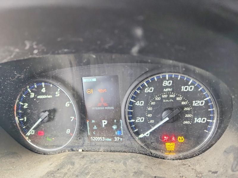 2019 Mitsubishi Outlander VIN JA4AZ3A31KZ038785 COPART salvage auction — FRONT END, Id - Salvage Certificate Of Title, sold $1,600 on 2026-07-15 (photo 9)
