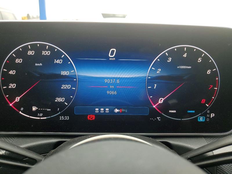 2025 Mercedes-benz C-klasse VIN W1KAF4HBXSR248969 COPART salvage auction — FRONT END, On - Permit Salvage, sold $27,250 on 2026-07-02 (photo 9)