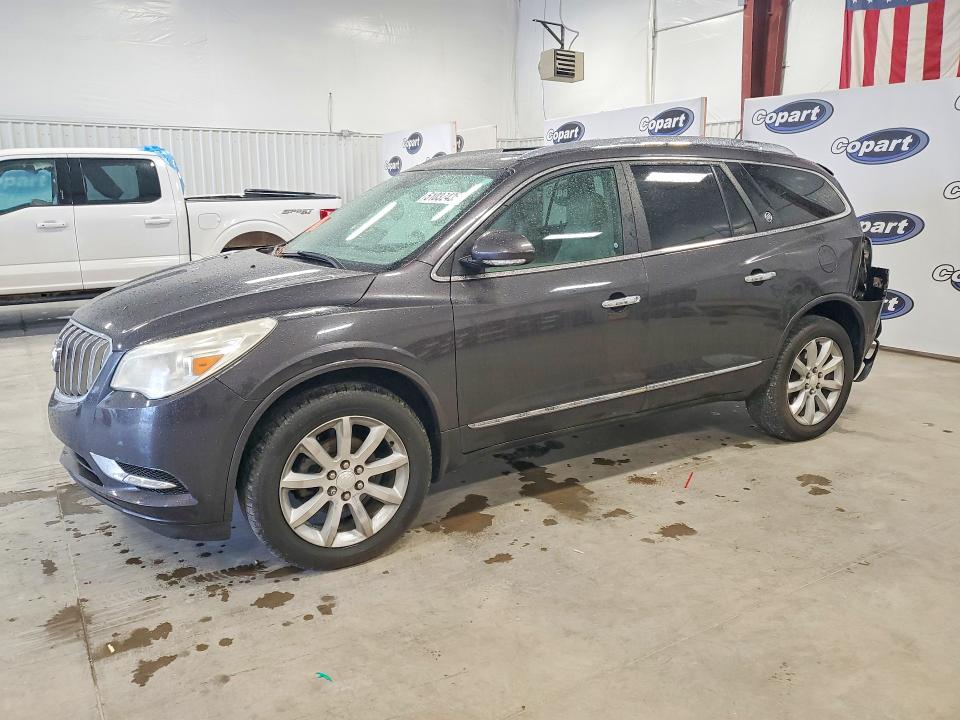 2015 Buick Enclave VIN 5GAKRCKDXFJ245098 COPART salvage auction — REAR END, Nc - Salvage Certificate Of Title, sold $200 on 2026-07-09 (photo 1)