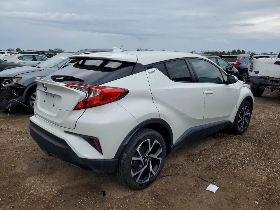 2018 Toyota C-hr VIN NMTKHMBX4JR051730 COPART salvage auction — FRONT END, Il - Salvage Certificate, sold $5,600 on 2026-07-28 (photo 3)