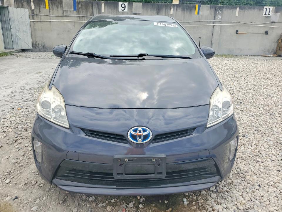 2012 Toyota Prius VIN JTDKN3DU5C1552729 COPART salvage auction — UNDERCARRIAGE, Ca - Salvage Certificate, sold $2,700 on 2026-07-02 (photo 5)